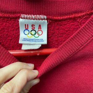 Classic Red Women's Crewneck Sweatshirt